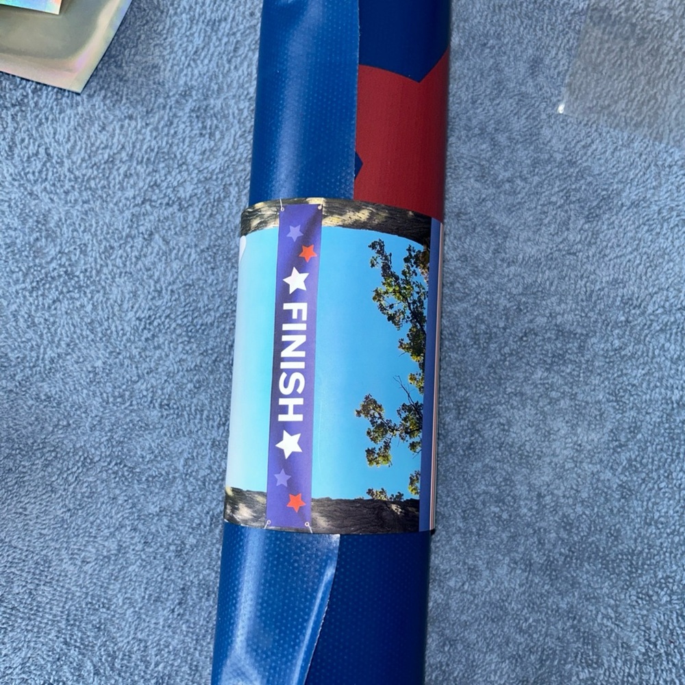 Reversible Finish Line Mat - Picture 2 of 2
